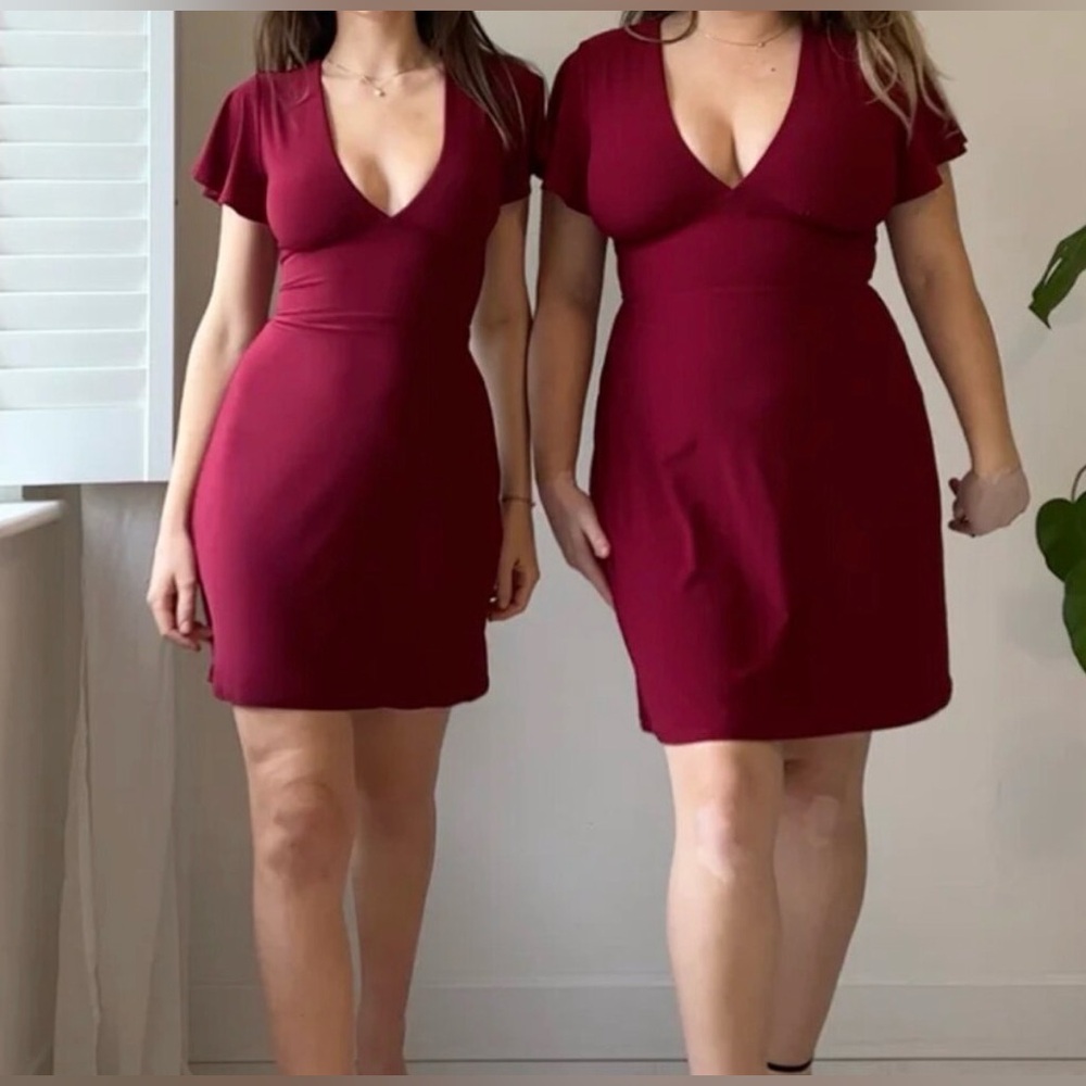 AYM Freya' Flutter Sleeve Corset Waist dress-NWT-0107